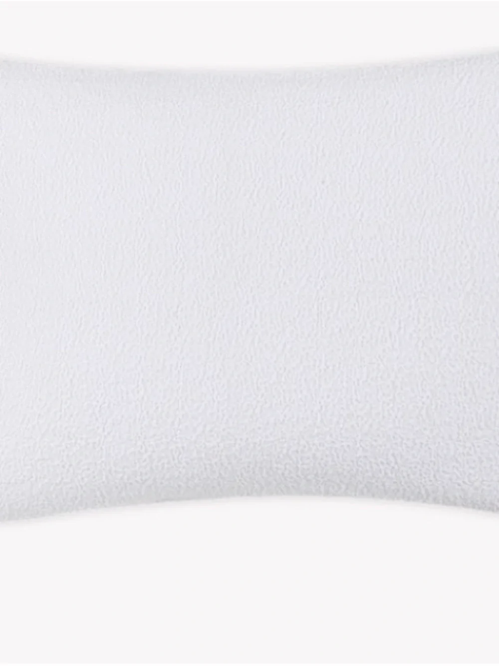 Set 2 Matouk Malibu Coverlet by Matouk Euro Sham 27x27, Knife Edge - White